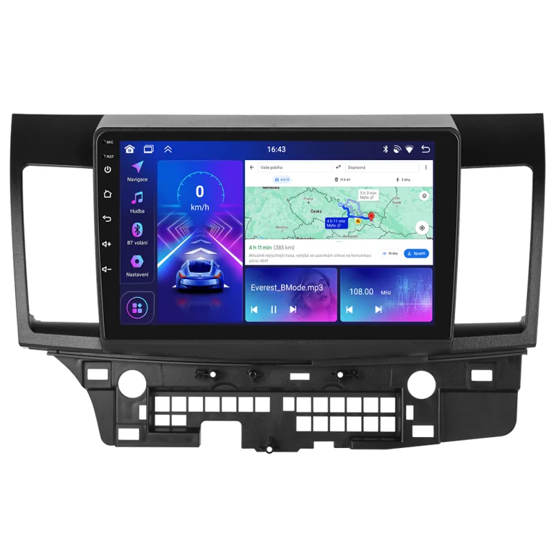 Bmode 2DIN autorádio BEV46 Android, Mitsubishi Lancer VIII B308