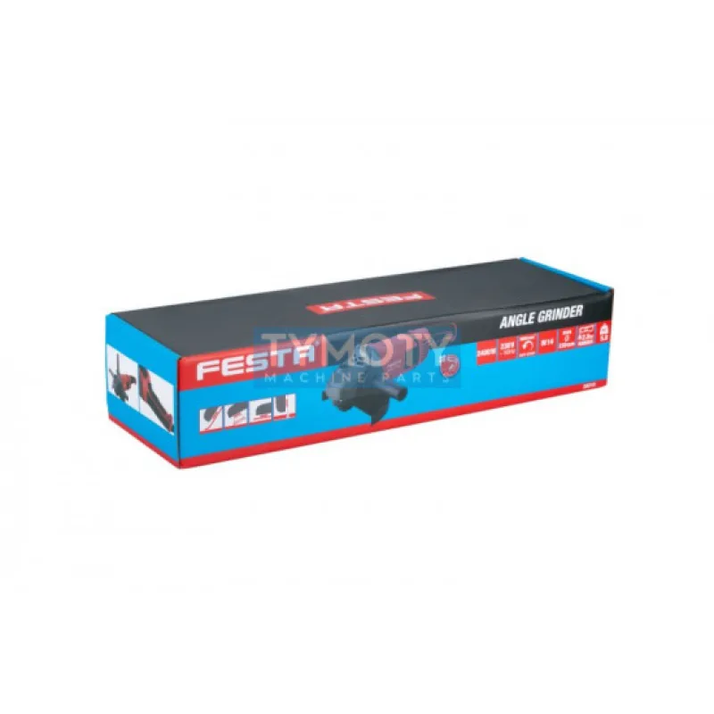 Brúska uhlová 2400W max, 230 mm/M14 230V, FESTA 28215