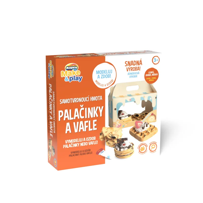 Modelo Mac Toys MODELO Samotvrdnúca hmota - Palacinky a vafle