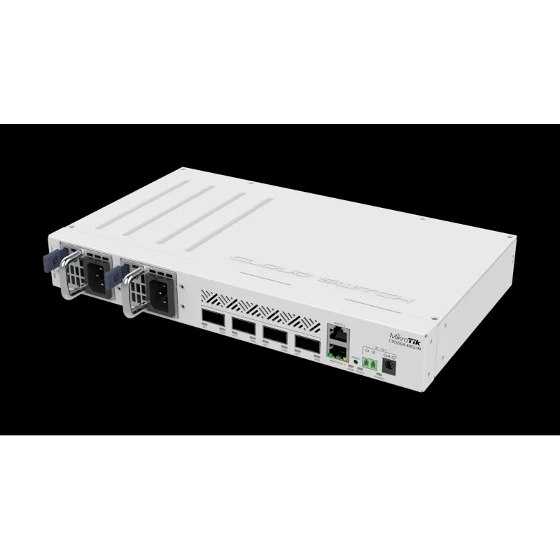 MIKROTIK RouterBOARD Cloud Router Switch CRS504-4XQ-IN + L5…