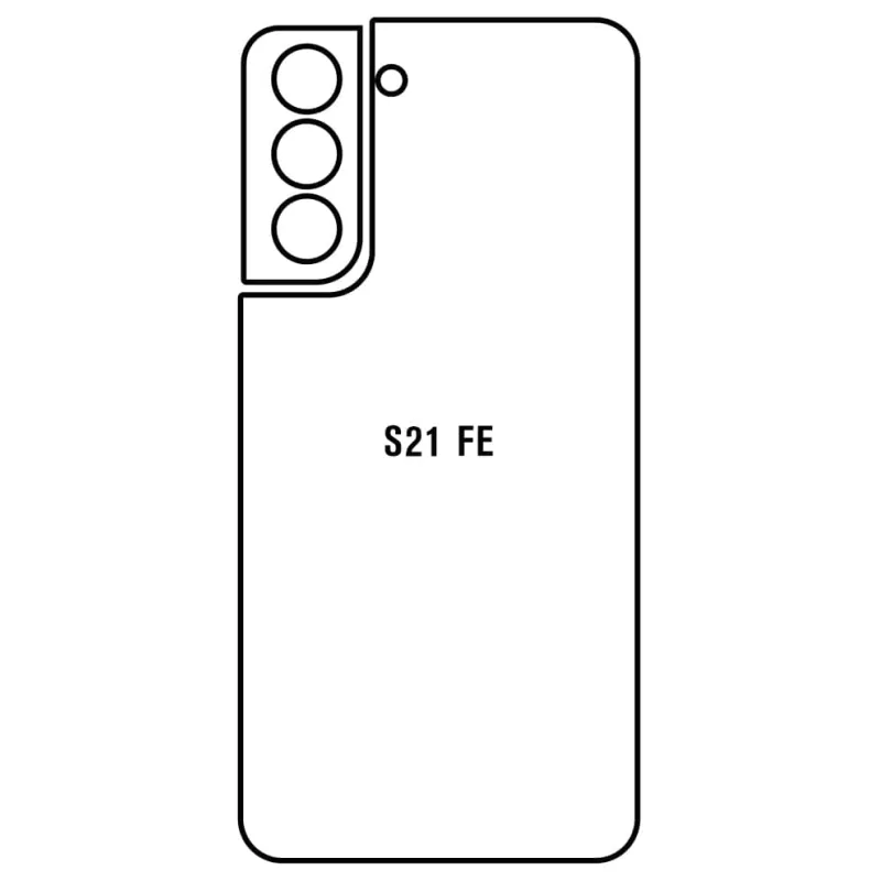 Sunshine Samsung S21 FE 5G Zadná Hydrogél ochranná fólia Strih: Zadná časť 2, Typ fólie: Matná