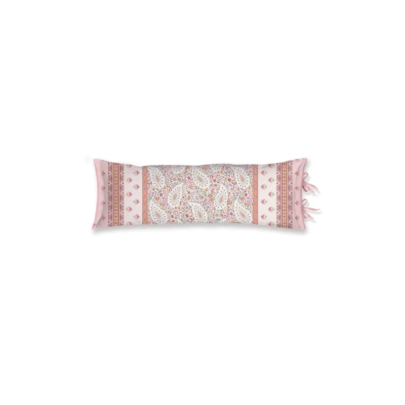 Pip Studio polštář Kairi Bloom 30 x 90 cm - světle růžový