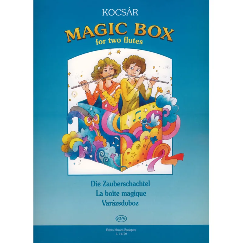 Editio Musica Budapest Magic Box for two Flutes