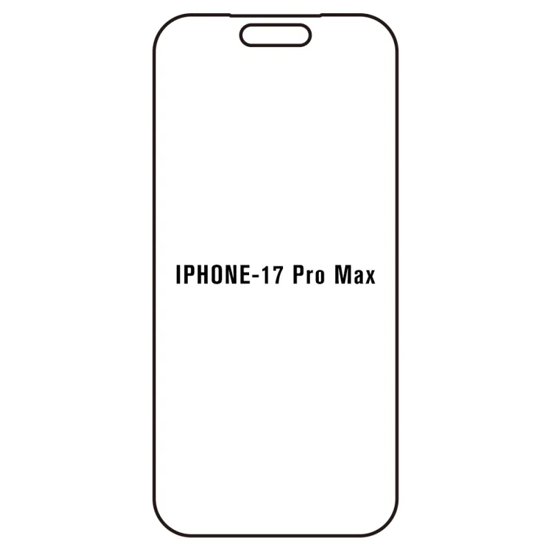 Sunshine iPhone 17 Pro Max Predná Hydrogél ochranná fólia Strih: Predná 2, Typ fólie: Číra