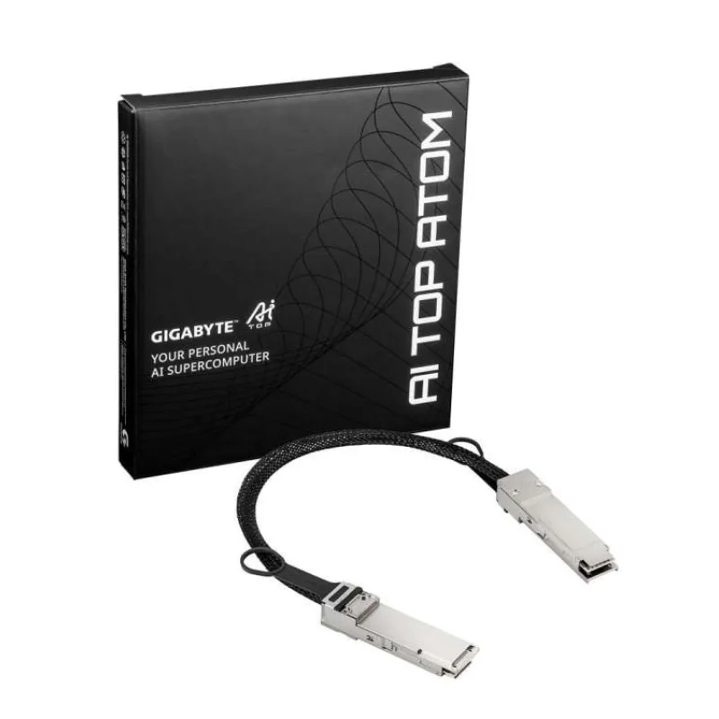 GIGABYTE AI TOP QSFP DAC kabel 400G 0.4m (ATC9000-QSFP)