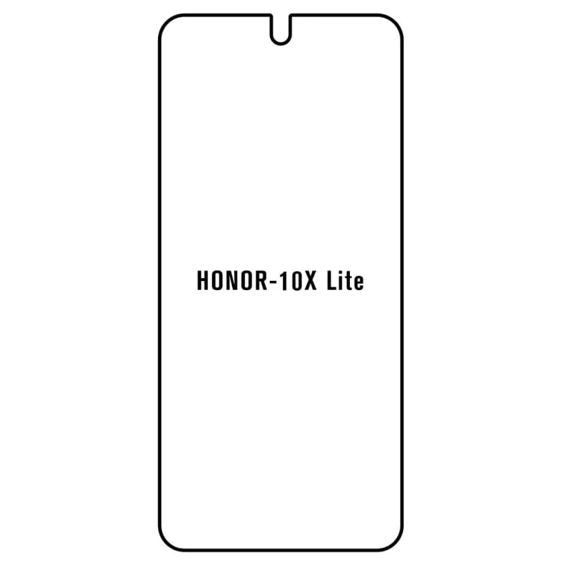 Sunshine Honor 10X Lite Predná Hydrogél ochranná fólia Strih: Kompatibilná s krytom, Typ fólie: Matná