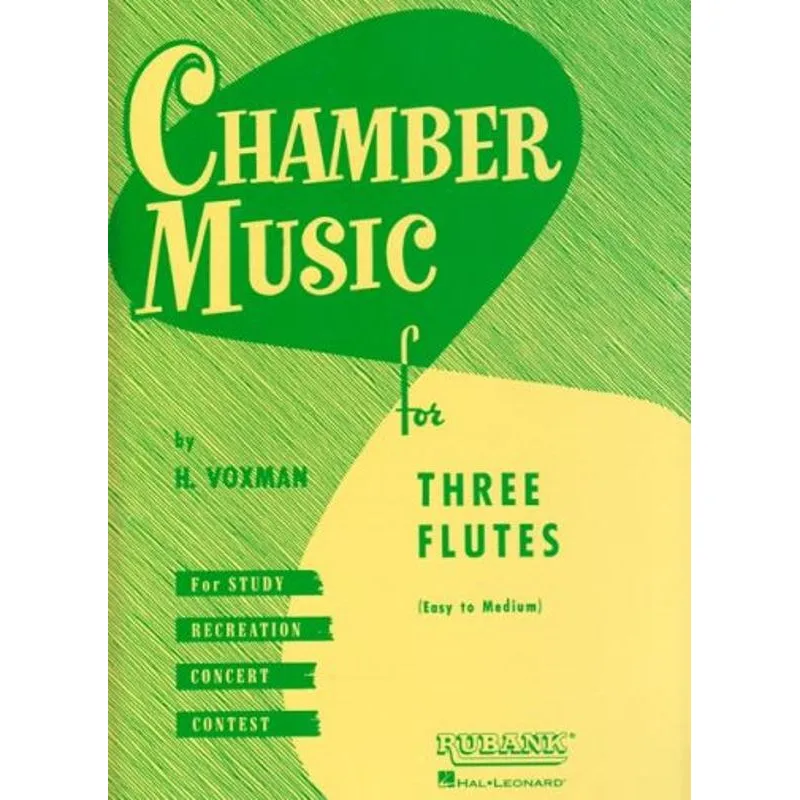 Hal Leonard Chamber Music for Three Flutes