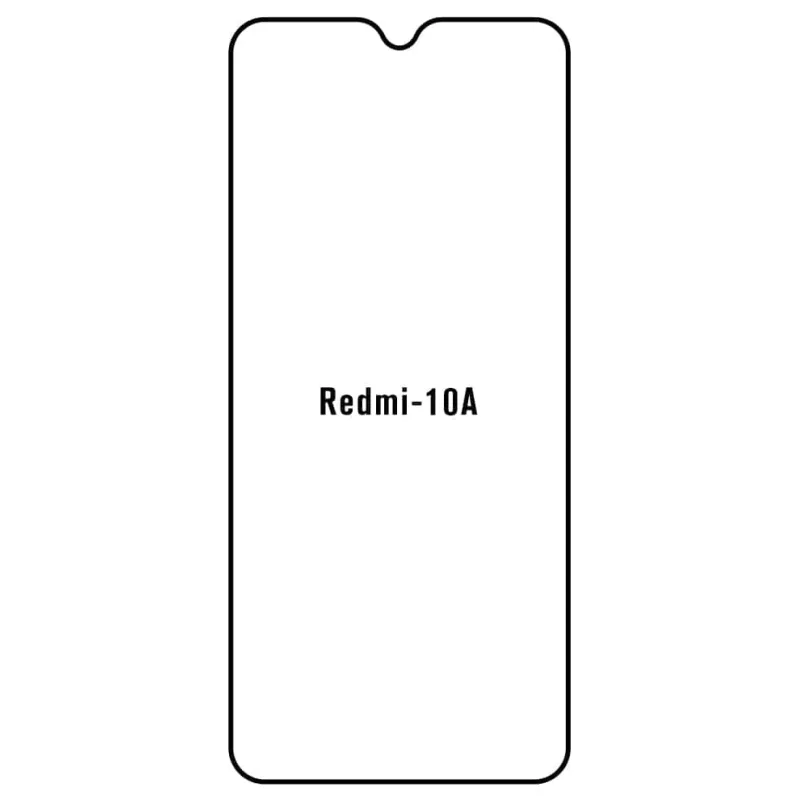 Sunshine Xiaomi Redmi 10A Predná Hydrogél ochranná fólia Strih: Kompatibilná s krytom, Typ fólie: Číra