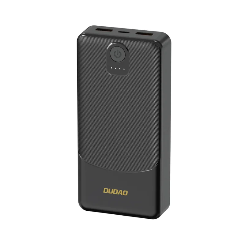 Dudao K10Pro Power Bank 2.4A 20000mAh 2 x USB-A – čierna