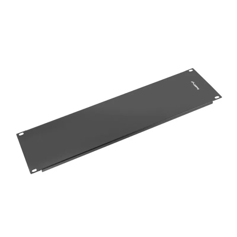 19" ZASLEPOVACÍ PANEL 3U ČERNÝ LANBERG AK-1404-B