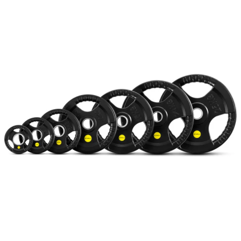 Olympijský pogumovaný kotouč HMS TOK05 Pro, 5 kg