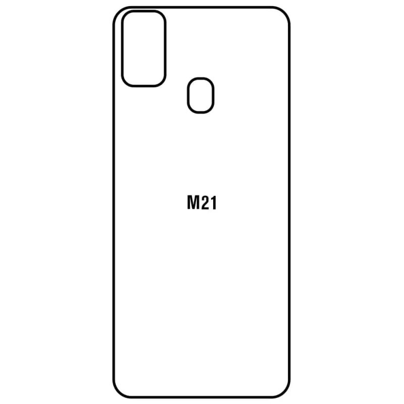 Sunshine Samsung M21 Zadná Hydrogél ochranná fólia Strih: Zadná časť 1, Typ fólie: Matná