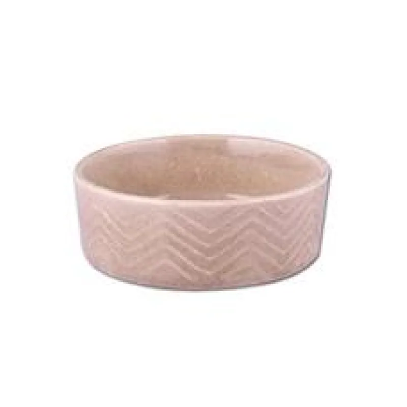 Miska keramická Zig Zag 12cm 12cm/0,34l písková