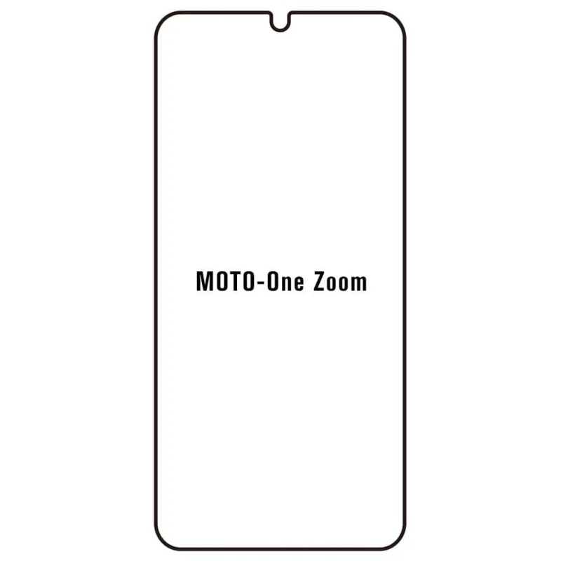 Sunshine Motorola One Zoom Predná Hydrogél ochranná fólia Strih: Kompatibilná s krytom, Typ fólie: Číra