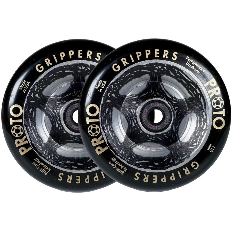 Proto Catalyst Gripper Kolečka Na Koloběžku 2-balení (110mm|Černá)