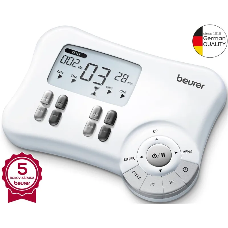 Beurer EM 80 Digitálny elektrostimulátor TENS/EMS