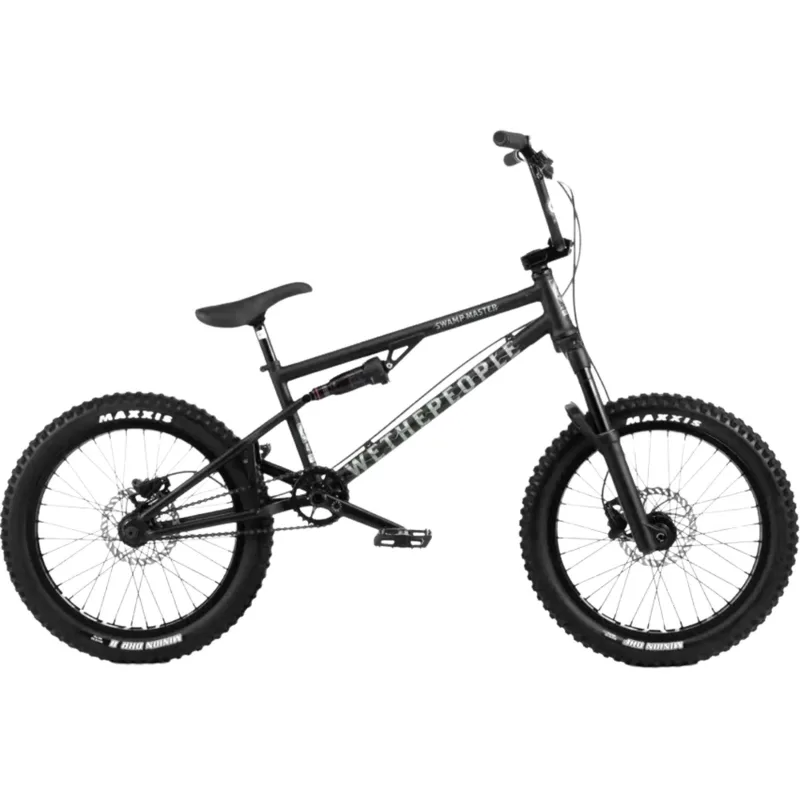 Wethepeople The Swampmaster 20" 2026 Dirt Jump BMX (21.5"|Matt Black)