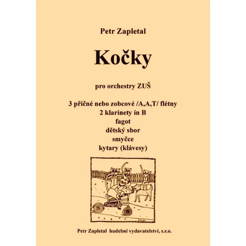NotaNota Kočky pro orchestry ZUŠ