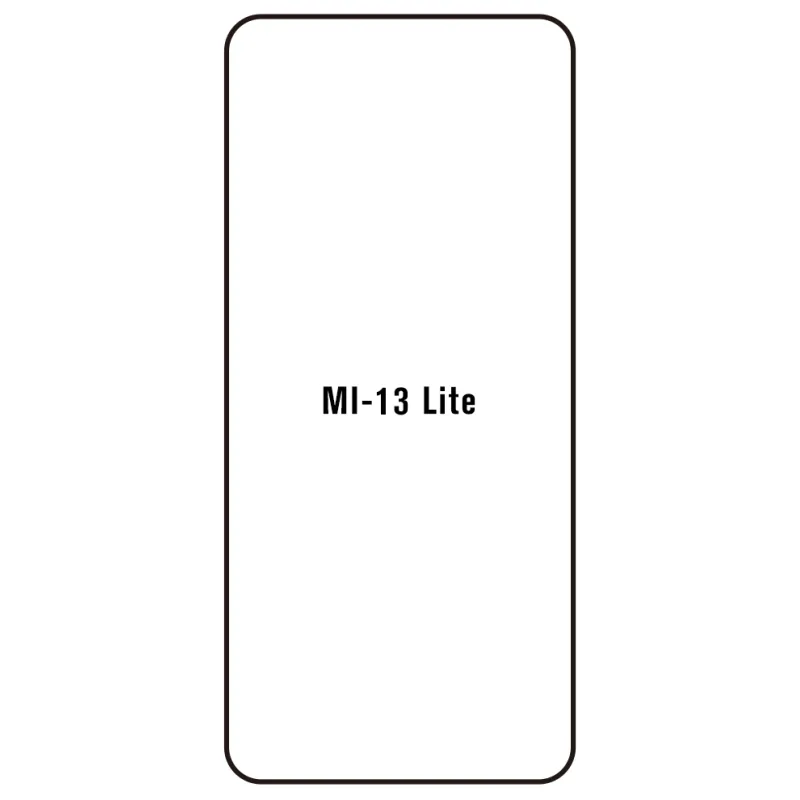 Sunshine Xiaomi 13 Lite Predná Hydrogél ochranná fólia Strih: Predná 2, Typ fólie: Číra