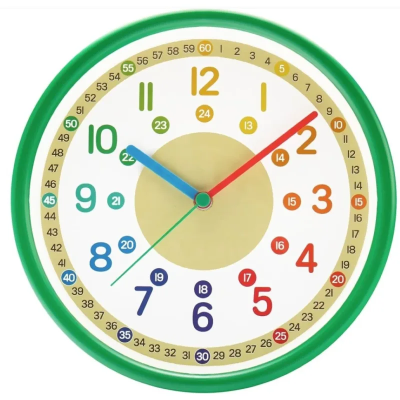 MPM Zelené dětské hodiny ELTON Uč se čas - zelené E11.4624.007032