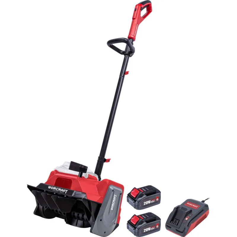 Set Worcraft CST-S40LiB, fréza na sneh, S20Li ShareSYS, záber 40 cm, 2x akumulátor 4.0 Ah, 1x nabíjačka