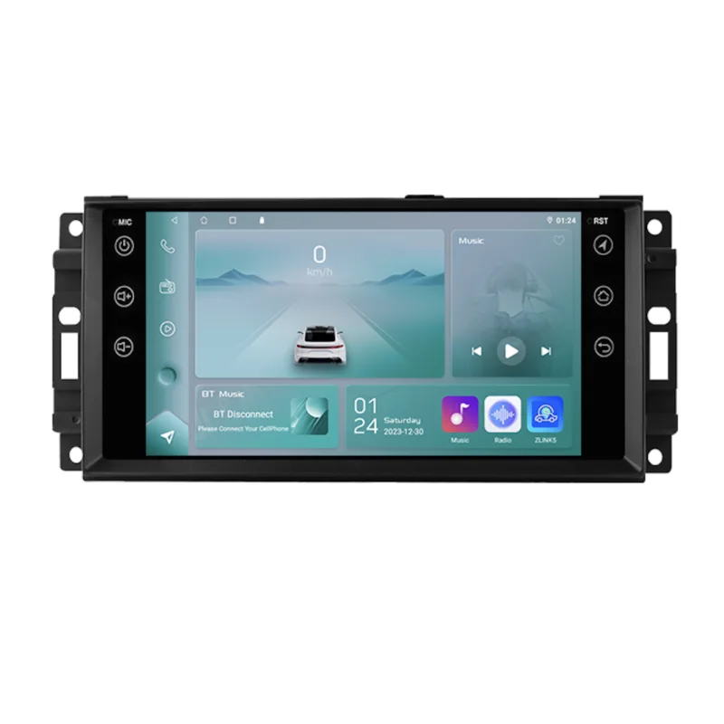 HIZPO JEEP7001 Autorádio 7“ Android pro Jeep / Chrysler / Dodge / Chevrolet Model: P2JEEP7001CP (2+32GB) CHRP2JEEP7001CP