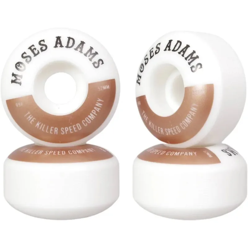 Killer Moses Adams 99A Pro Kolieska na skateboard 4-súprava (52mm|Moses Motto)