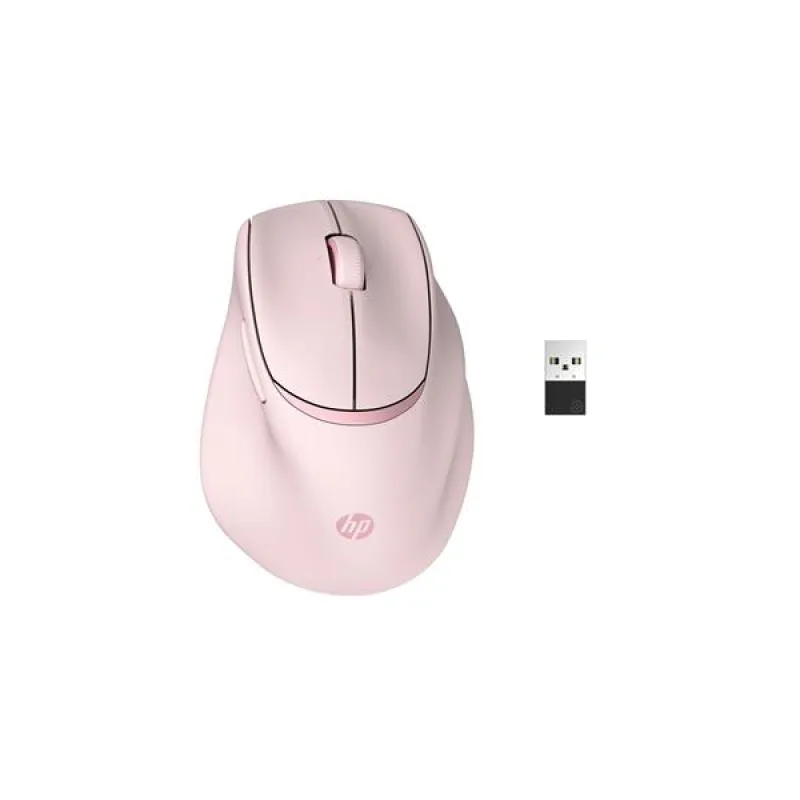 HP Tilt Ergonomic Pink Mouse 720M BH7N4AA#ABB