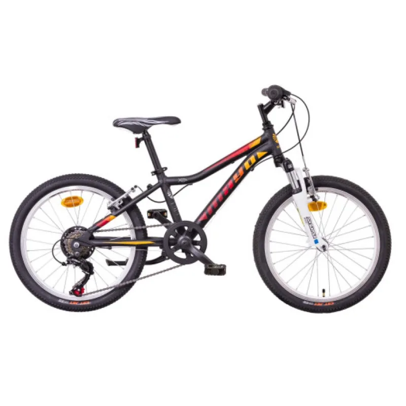 Mayo Dětské kolo Basic 20" 6 SPD 2026 černo-červené