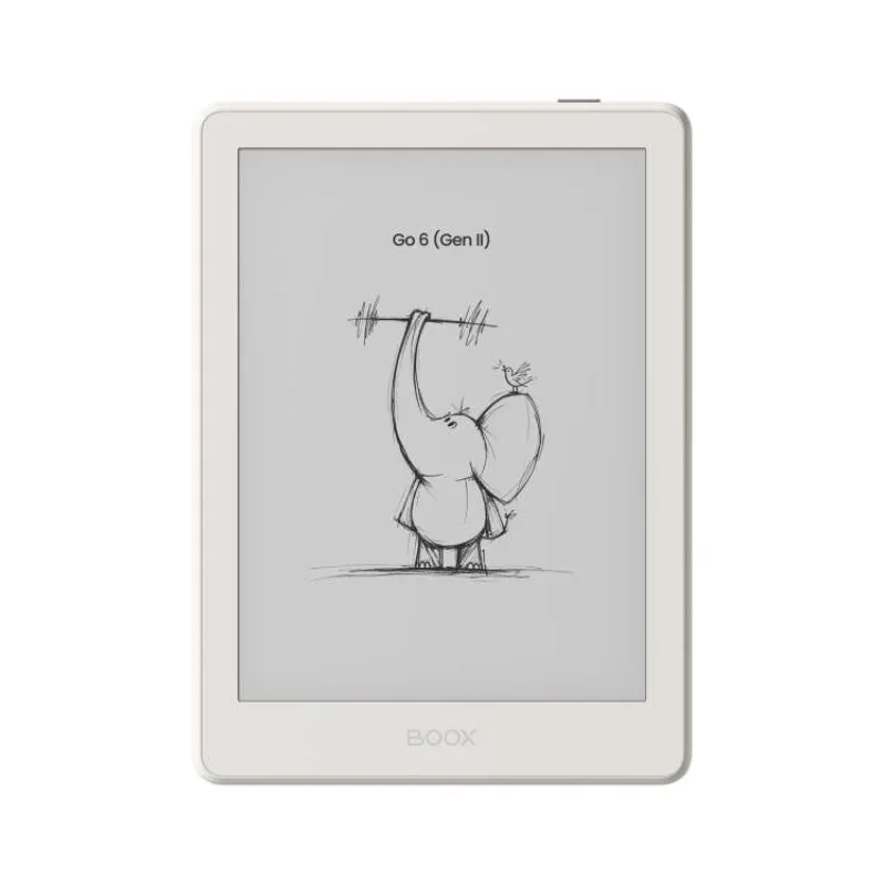 E-book ONYX BOOX GO 6 (Gen II), shell, 6" Carta 1300, 32GB, Bluetooth, Android 11, E-ink displej ()