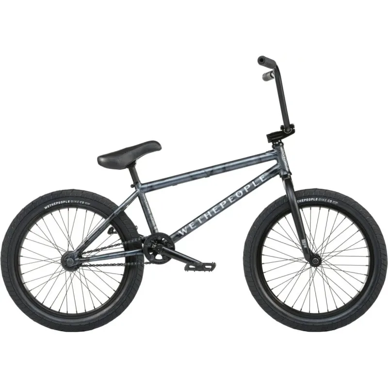 Wethepeople Justice 20" Freestyle BMX Bicykel (20.75"|Matt Ghost Grey)