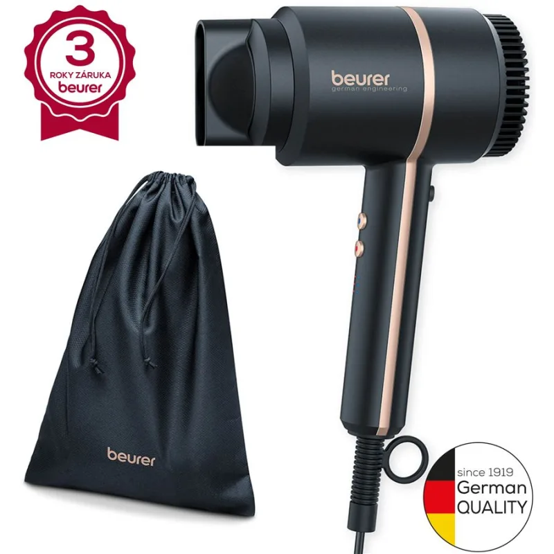 Beurer HC 35 Black Kompaktný sušič vlasov