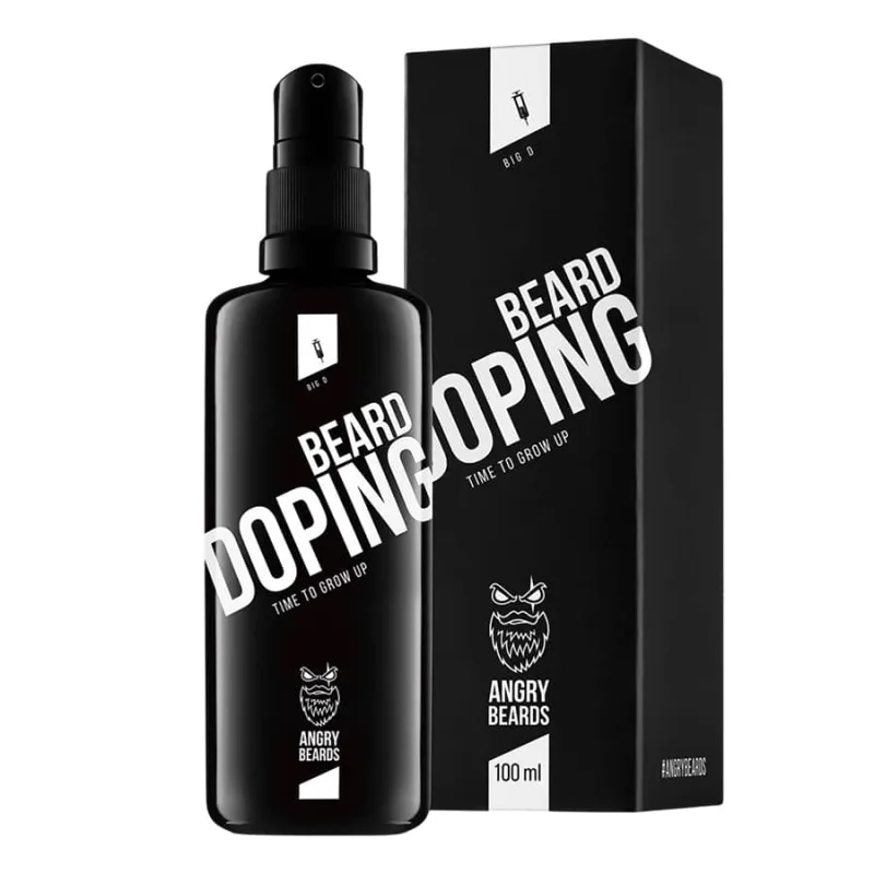 Prípravok na rast fúzov ANGRY BEARDS Beard Doping BIG D 100 ml
