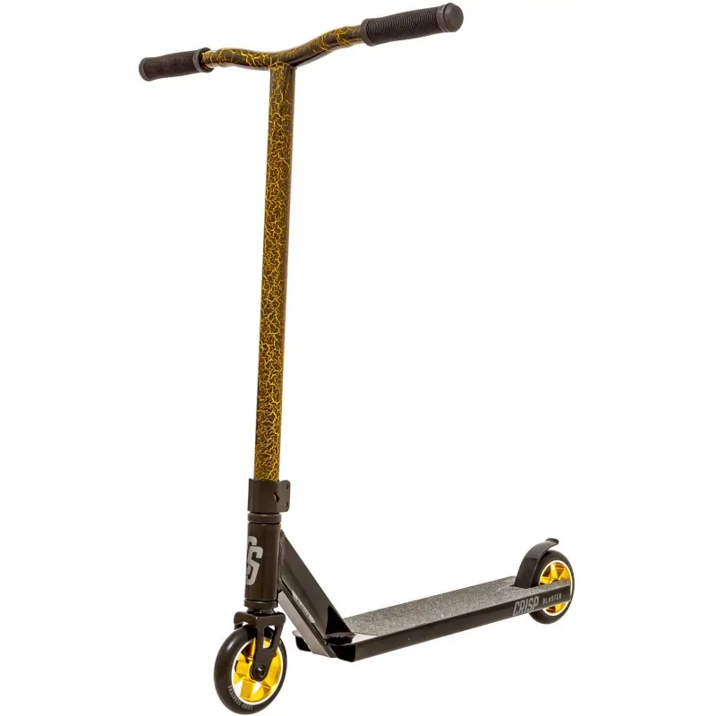 Freestyle kolobežka Crisp Blaster Black/Gold Cracking