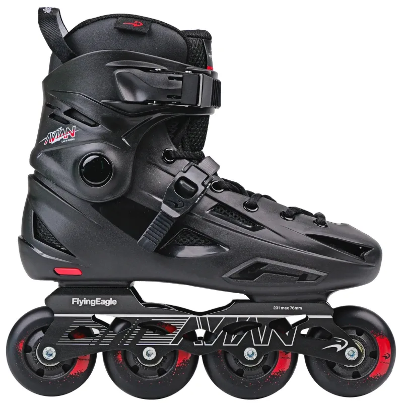 FlyingEagle Avian Freeskates (Černá|37-38)