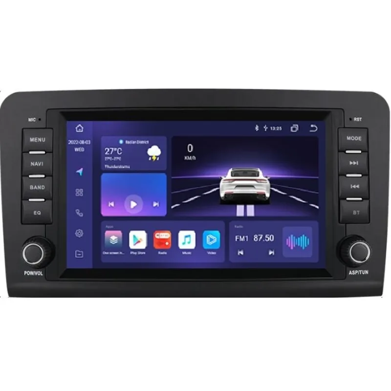 HIZPO BENZML8001 Autorádio 8“ Android pro Mercedes-Benz ML W164 / GL X164 Model: 6SBENZML81P (6+64GB) CHR6SBENZML81