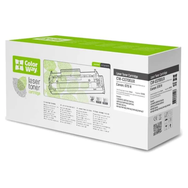 COLORWAY kompatibilní toner pro CANON 070H/ 10 200 stran / Černý (CW-C070EUX)