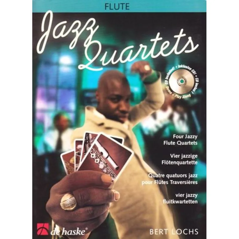 Jazz Quartets + CD - Flute