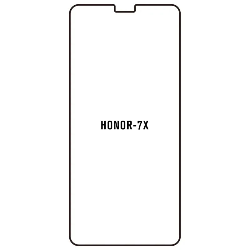 Sunshine Honor 7X Predná Hydrogél ochranná fólia Strih: Predná 2, Typ fólie: Číra