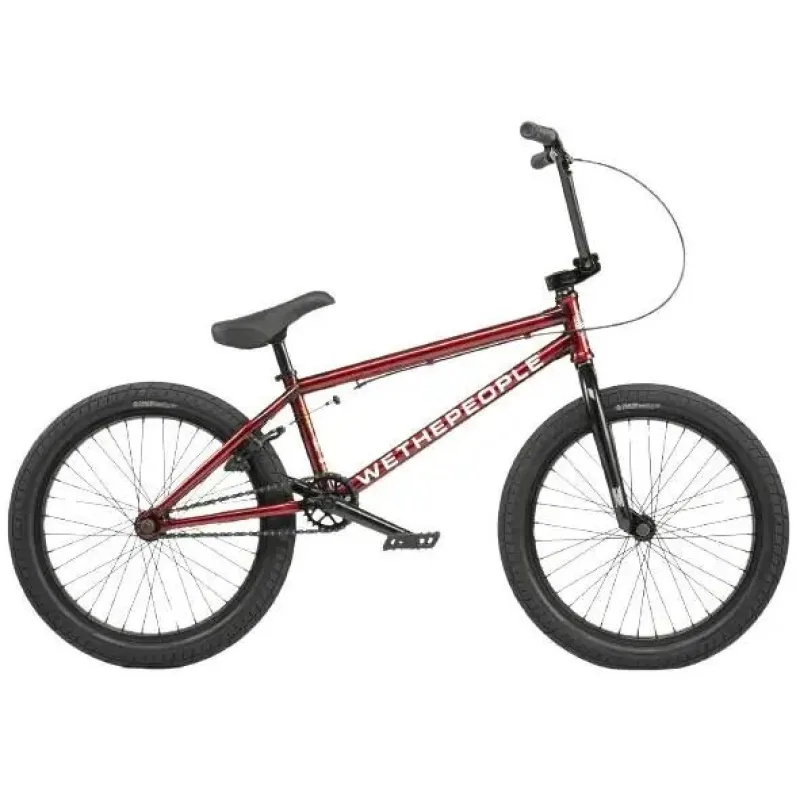 Wethepeople CRS 20" Freestyle BMX Bicykel (20.25"|Translucent Red)