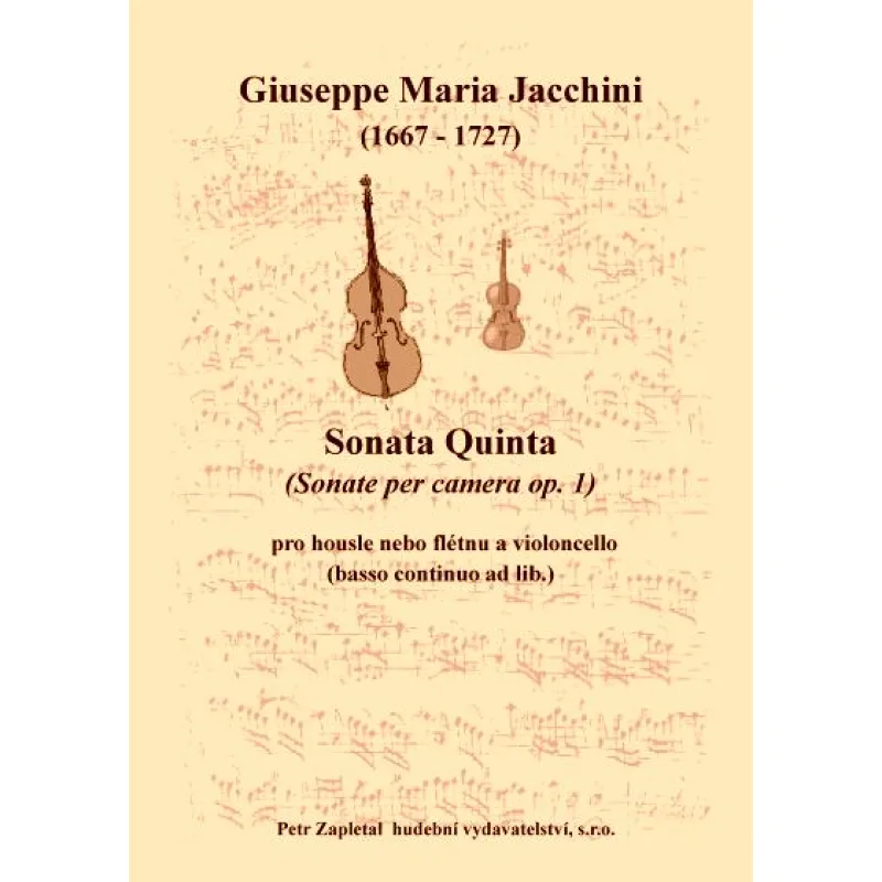 NotaNota Sonata Quinta (Sonate per camera op. 1)