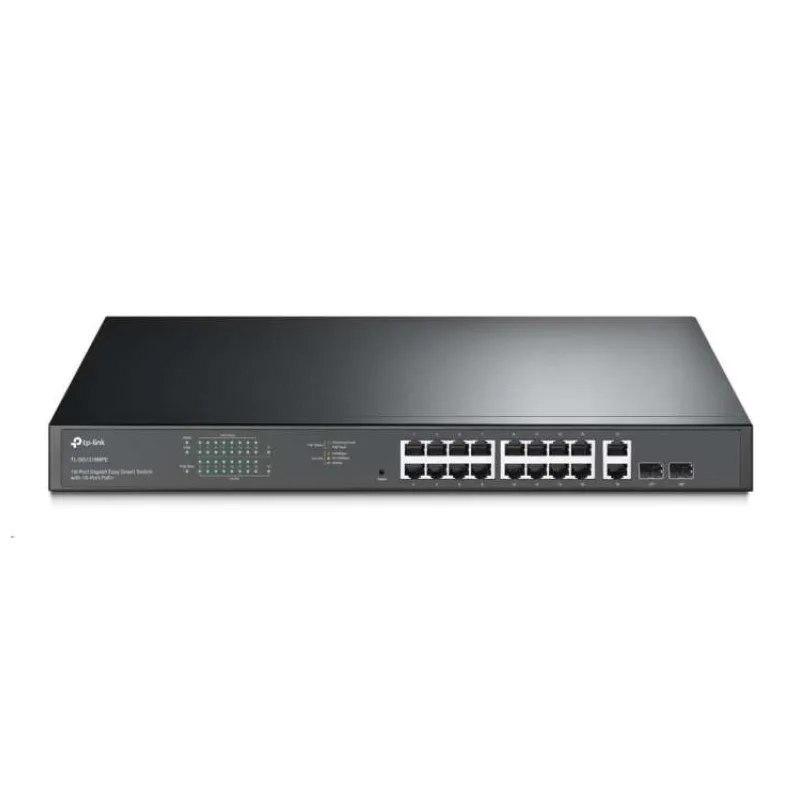 TP-Link CCTV Easy Smart switch TL-SG1218MPE (16xGbE, 2xGbE/2xSFP combo, 16xPoE+, 250W) (TL-SG1218MPE)