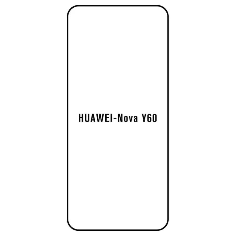 Sunshine Huawei Nova Y60 Predná Hydrogél ochranná fólia Strih: Predná 2, Typ fólie: Anti-Spy (Privacy)