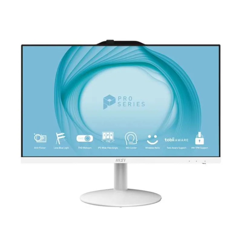 MSI AIO PRO AP242P 14M-1205EU, Intel Pentium G7400, 23.8 FHD, Anti-Glare, 8GB, 128GB SSD, Intel Graphics, W11 Pro, Black (PRO AP242P 14M-1205EU)