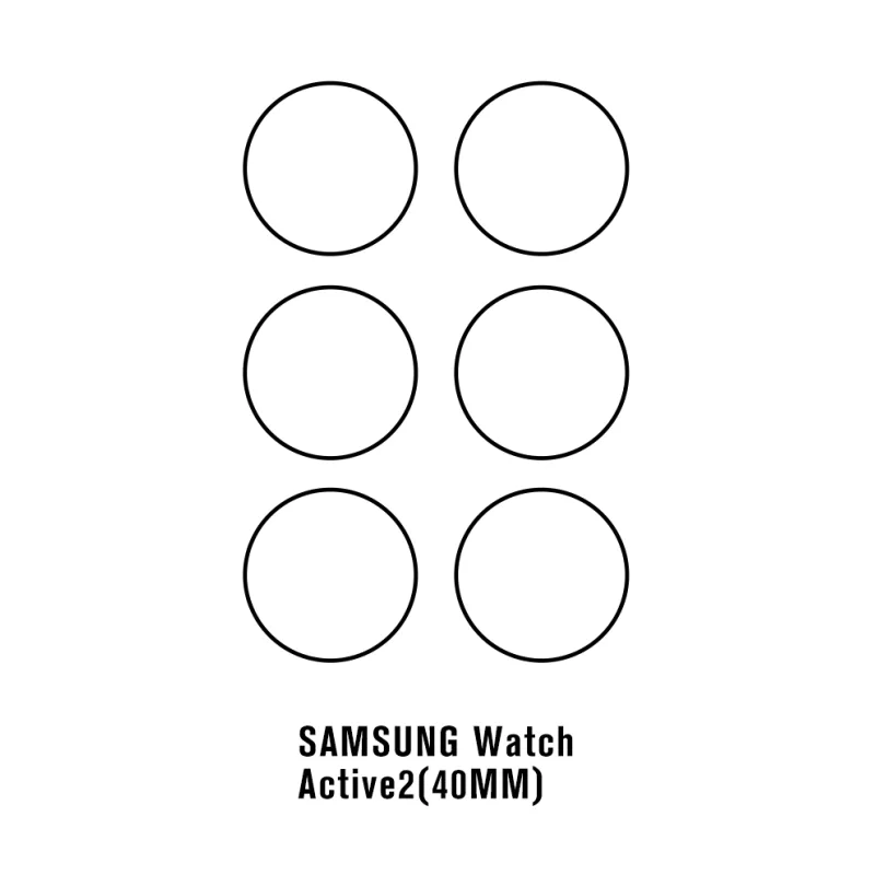 Sunshine Samsung Watch Active2(40mm) Predná Hydrogél ochranná fólia Strih: Predná 1, Typ fólie: Matná