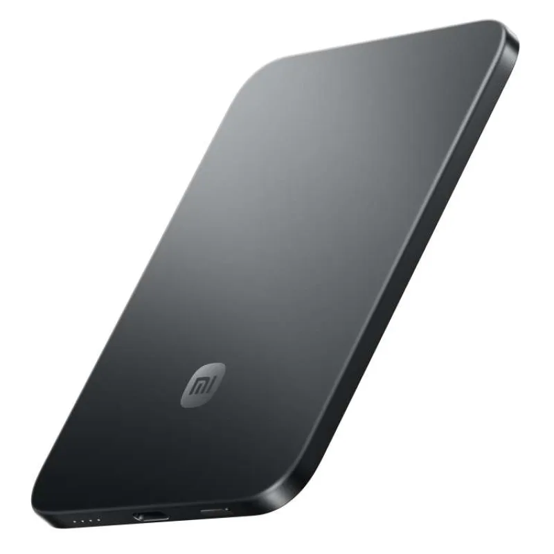 Xiaomi UltraThin Magnetic Power Bank 5000mAh 15W - Graphite Black (74839)