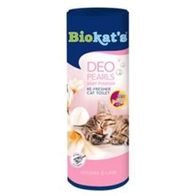 Osvěžovač Biokat’s Baby Powder do toalety 700g