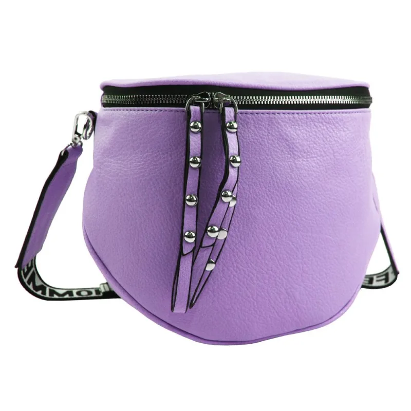 ROSY BAG Trendy veľká ľadvinka pre dámy fialová