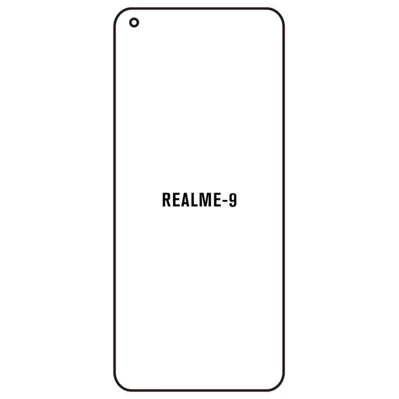Sunshine Realme 9 Predná Hydrogél ochranná fólia Strih: Kompatibilná s krytom, Typ fólie: Anti-Spy (Privacy)