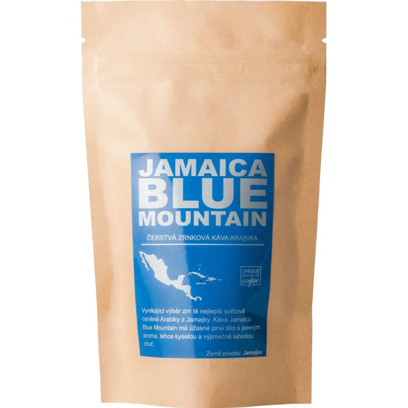 Jamaica Blue Mountain Arabika 500g, Zpracování Zrnková